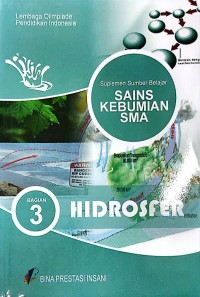 HIDROSFER: Suplemen Sumber Belajar Sains Kebumian SMA