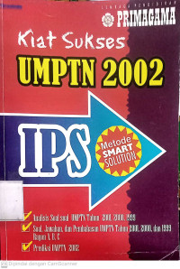 Kiat Sukses UMPTN 2002 IPS