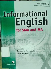 Information English for SMA and MA