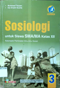 Sosiologi SMA XII K13: Kelompok Peminatan Ilmu-Ilmu Sosial