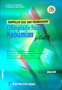 Kumpulan Soal dan Pembahasan  Olimpiade Sains Kebumian Jilid 1