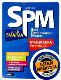 SPM Matematika SMA (Program IPA)