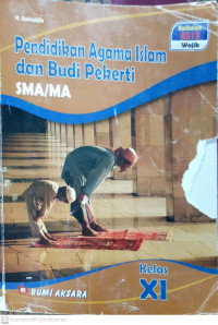 Pendidikan agama islam dan budi pekerti SMA/MA kelas XI