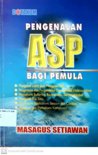 Pengenalan ASP Bagi Pemula