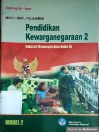 PENDIDIKAN KEWARGANEGARAAN 2. Untuk Kelas XI