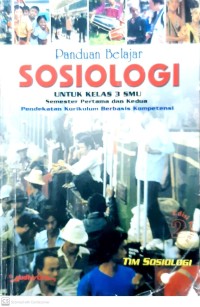 Panduan belajar sosiologi untuk kelas 3 SMU