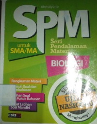 SPM Biologi untuk SMA/MA