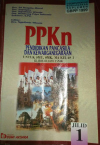 PPKn Pend. Pancasila & Kewarganegaraan utk SMU, SMK, MA Kelas 1