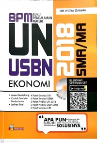 Buku Pendalaman Materi UN Ekonomi SMA/MA 2018