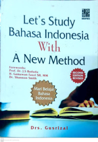 Let's study Bahasa Indonesia with a new method