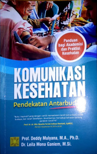 Komunikasi Kesehatan - Pendekatan Antarbudaya