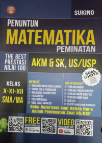 Penuntun Matematika Peminatan AKM & SK, US/USP