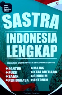 Sastra Indonesia lengkap