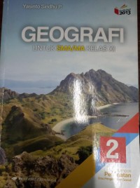 Geografi untuk SMA Kelas XI