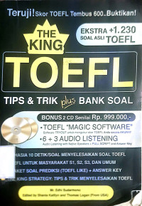 The King TOEFL tips dan trik plus bank soal