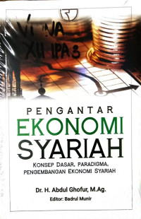 Pengantar ekonomi syariah