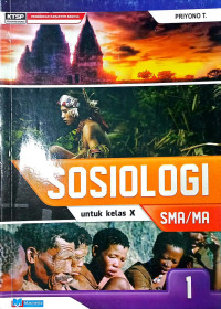 Sosiologi untuk kelas X SMA/MA