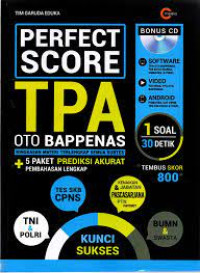 Perfect Score TPA Oto Bappenas